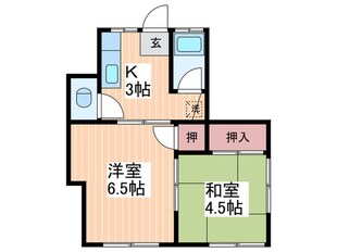 細田ビルの物件間取画像